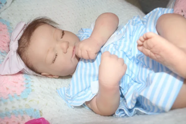 Bailey Kate ~ Reborn Asleep Louis ~ 18 Inches - Image 7
