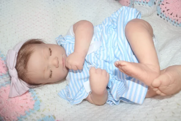 Bailey Kate ~ Reborn Asleep Louis ~ 18 Inches - Image 8