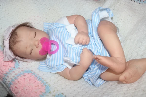 Bailey Kate ~ Reborn Asleep Louis ~ 18 Inches - Image 9