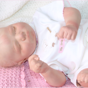Hadley Wrenn ~ Reborn "Asleep Ethan" 20 1/2 Inch Baby Girl Doll