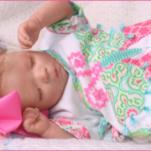 Mia Grace ~Reborn "Darren Asleep" ~ 17 Inch Baby Girl Doll