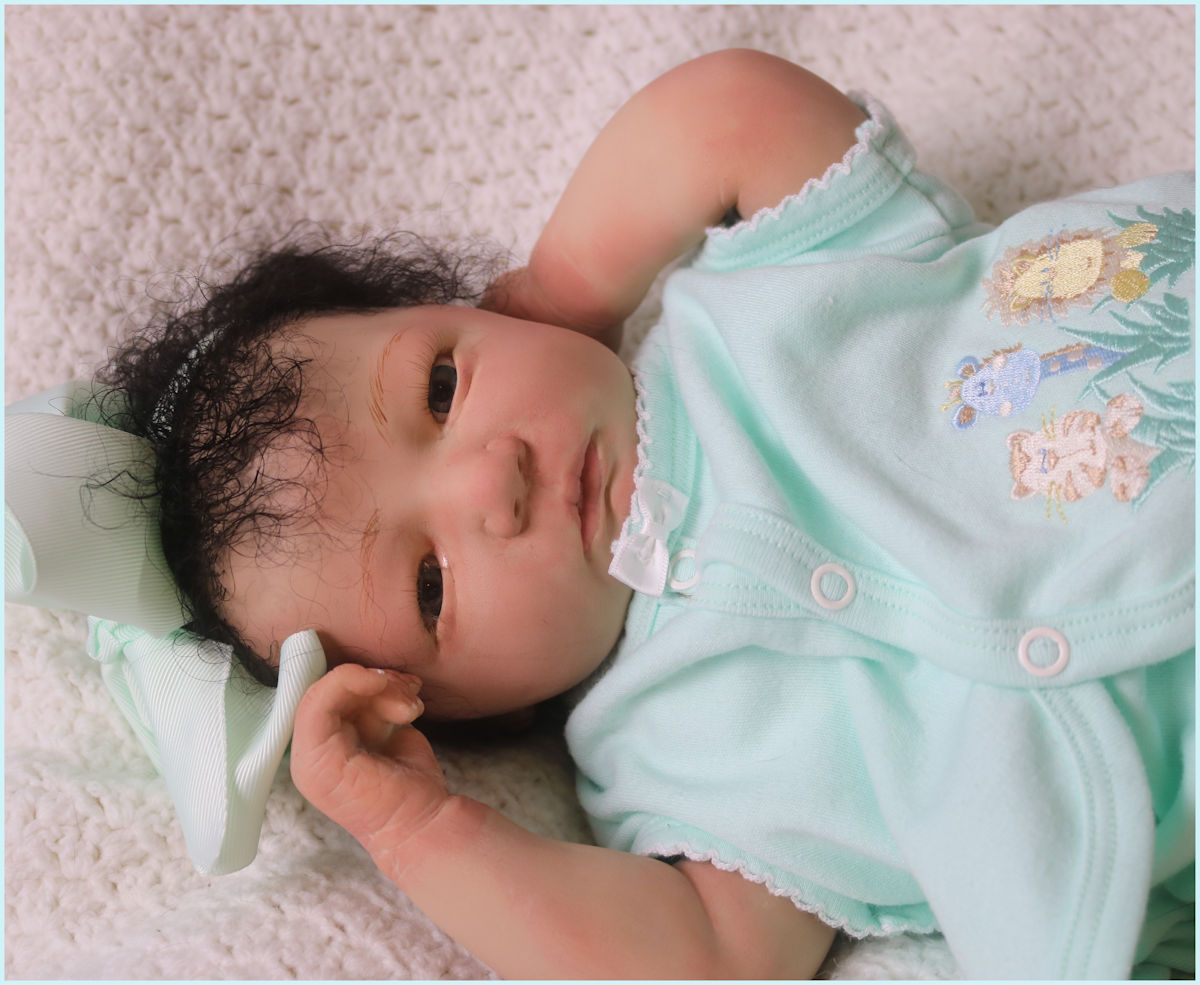 Charlotte Grace ~ Reborn "Awake Jennie" 20 Inch Baby Girl Doll - Image 3