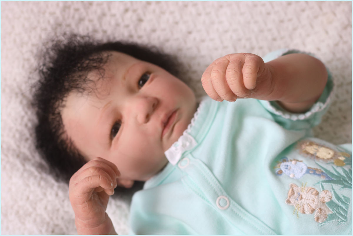 Charlotte Grace ~ Reborn "Awake Jennie" 20 Inch Baby Girl Doll - Image 6
