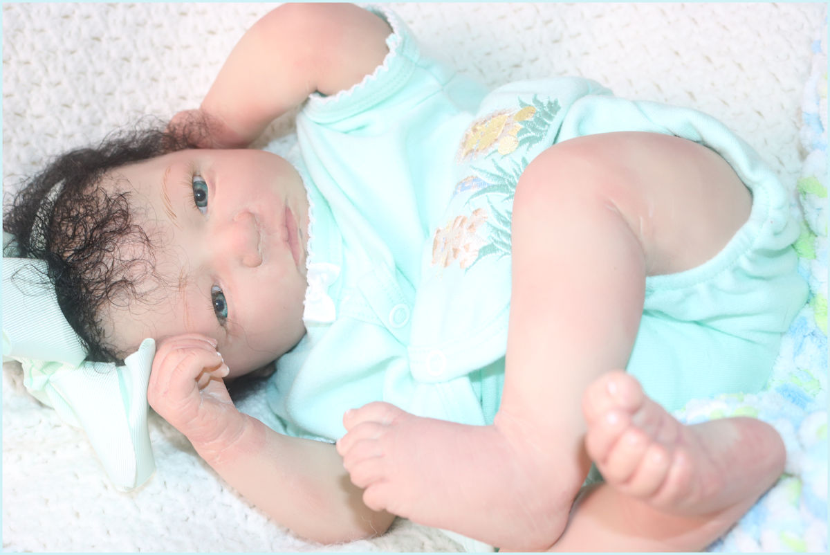 Charlotte Grace ~ Reborn "Awake Jennie" 20 Inch Baby Girl Doll - Image 7