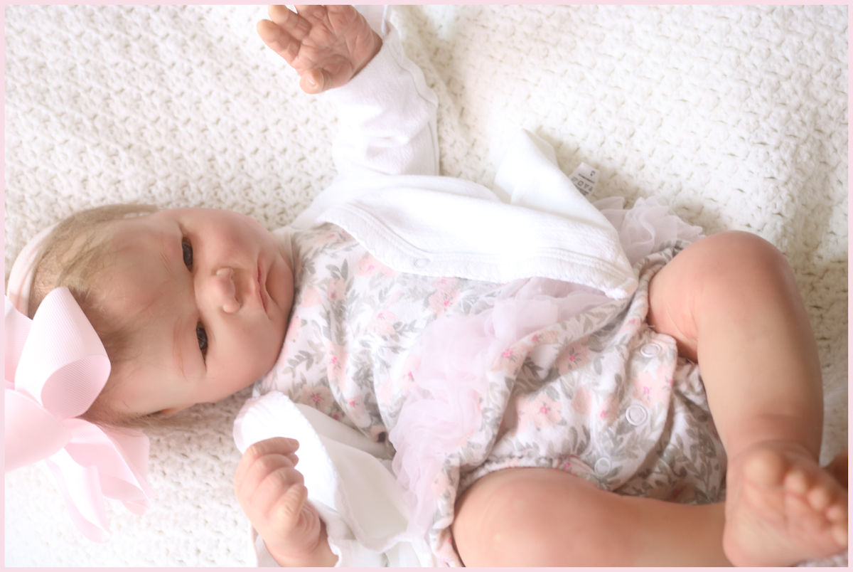 Danielle Landon ~ Reborn "Landon Awake"~ 21 Inch Baby Girl Doll