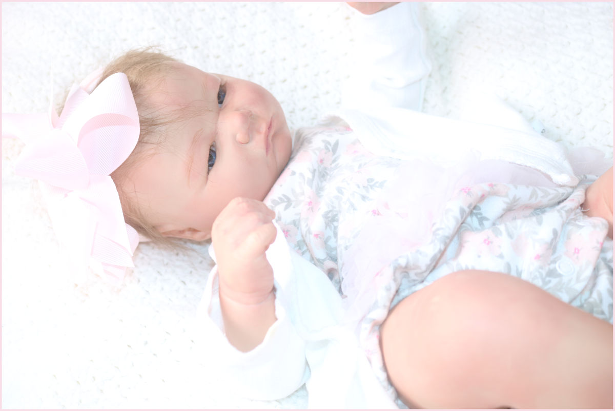 Danielle Landon ~ Reborn "Landon Awake"~ 21 Inch Baby Girl Doll - Image 8