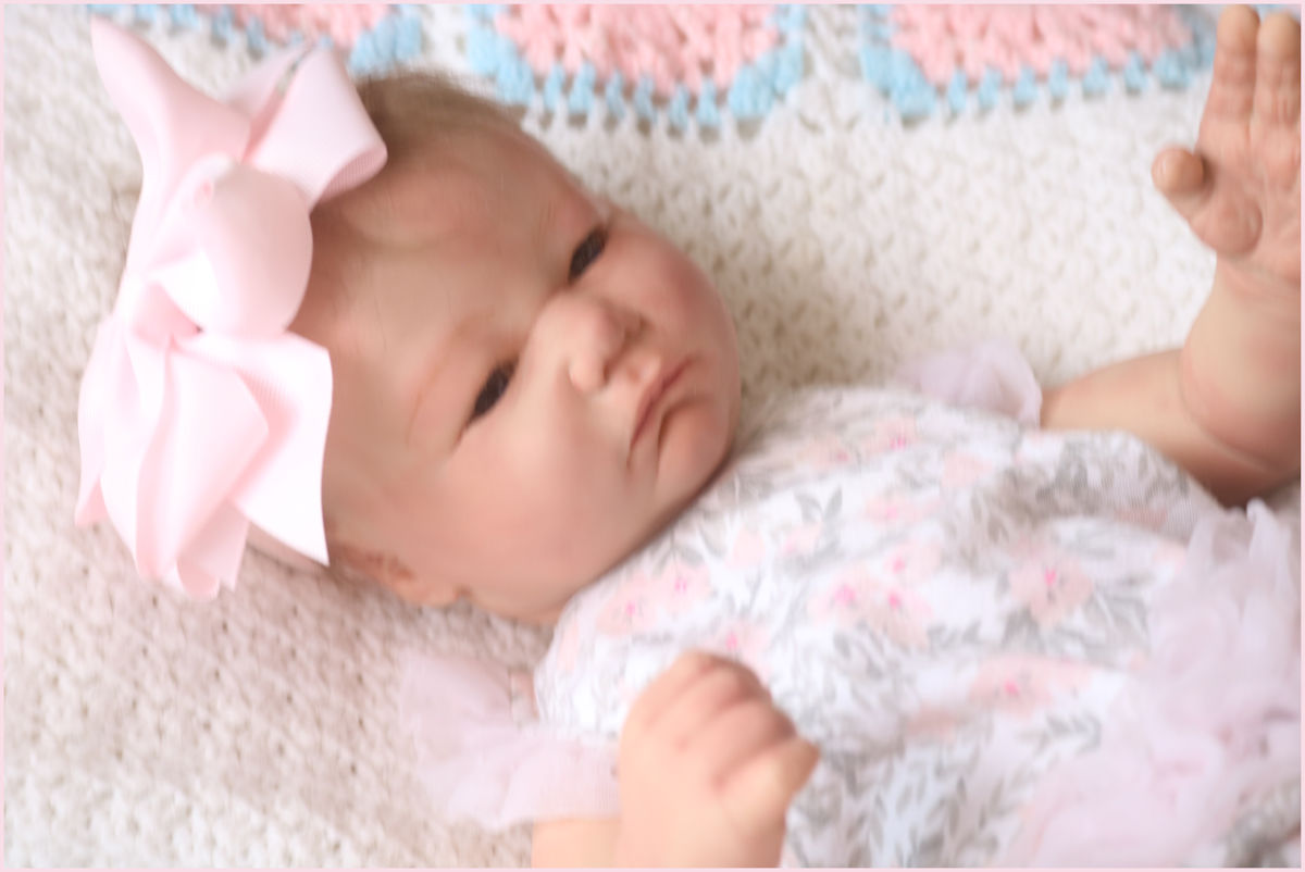 Danielle Landon ~ Reborn "Landon Awake"~ 21 Inch Baby Girl Doll - Image 10