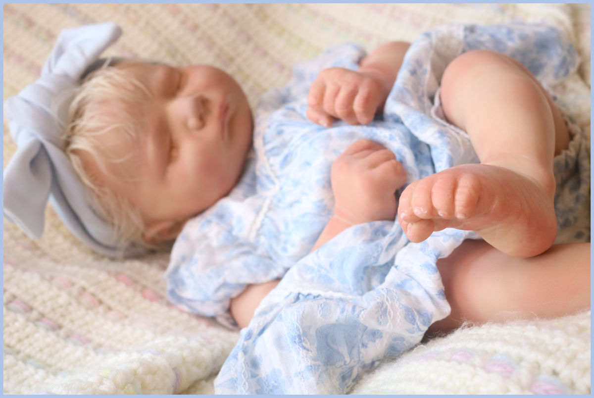 Ava Claire ~ Reborn "Ethan Sleeping" 20 Inch Baby Doll - Image 4
