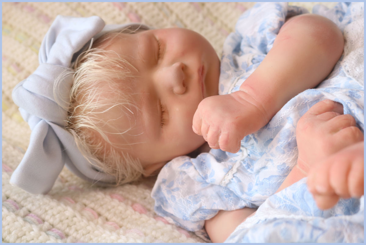 Ava Claire ~ Reborn "Ethan Sleeping" 20 Inch Baby Doll - Image 5