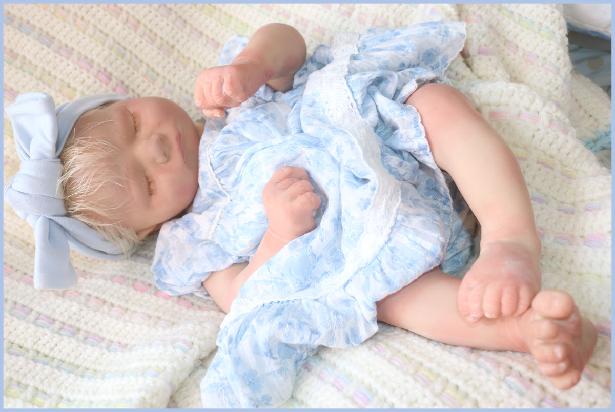 Ava Claire ~ Reborn "Ethan Sleeping" 20 Inch Baby Doll - Image 8