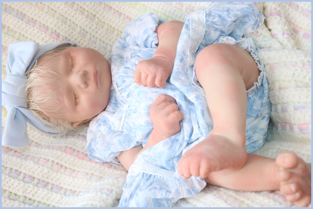 Ava Claire ~ Reborn "Ethan Sleeping" 20 Inch Baby Doll - Image 9