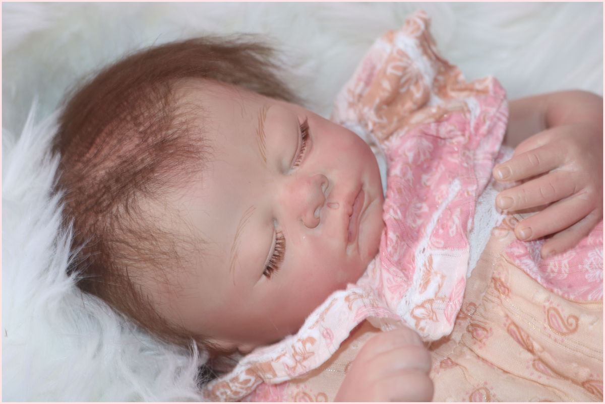Sera Danielle ~ Reborn "Asleep Sera" 20 Inch Baby Girl Doll
