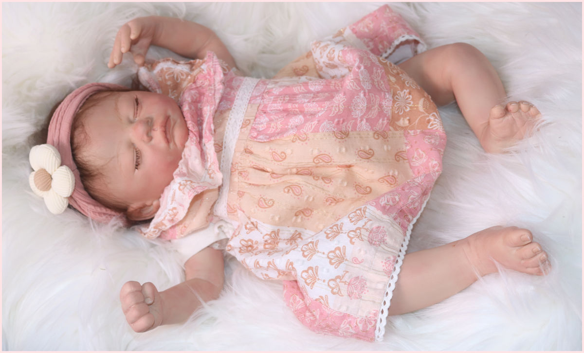 Sera Danielle ~ Reborn "Asleep Sera" 20 Inch Baby Girl Doll - Image 3