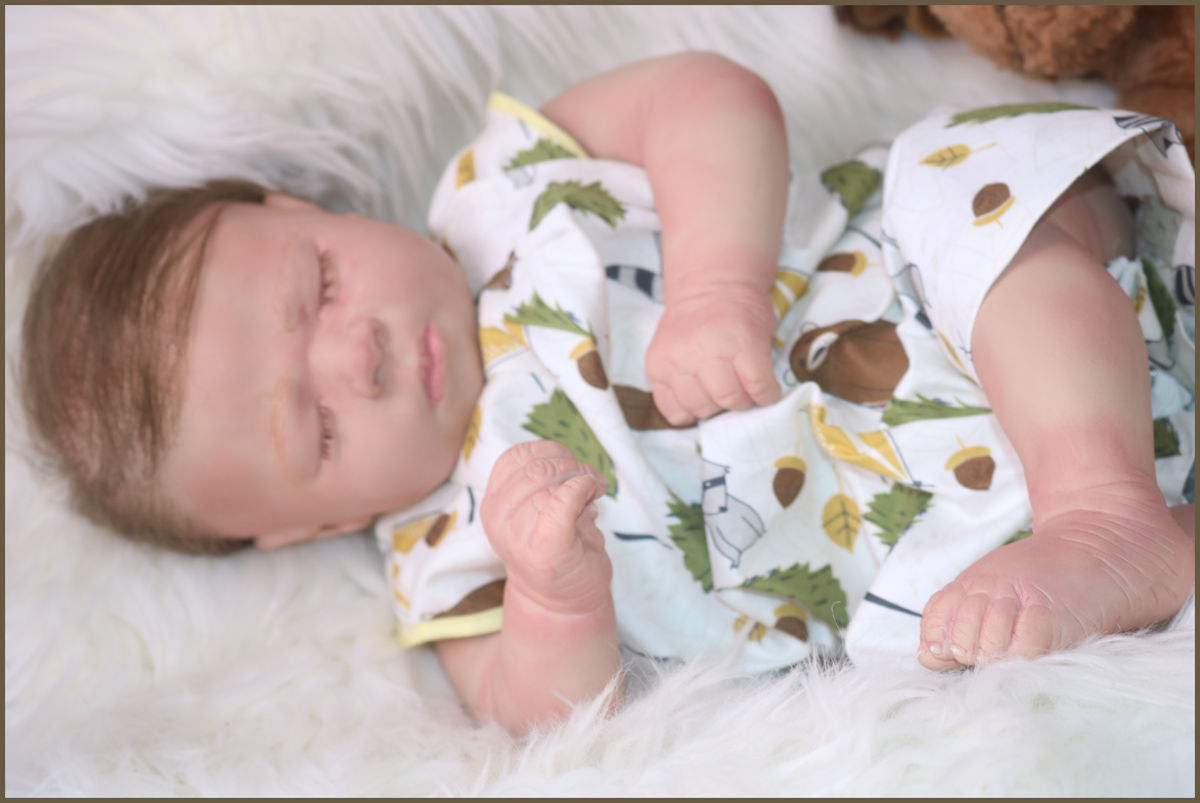 Matthew Alan ~Reborn "Mary Asleep" ~ 20 Inch Baby Boy - Image 3