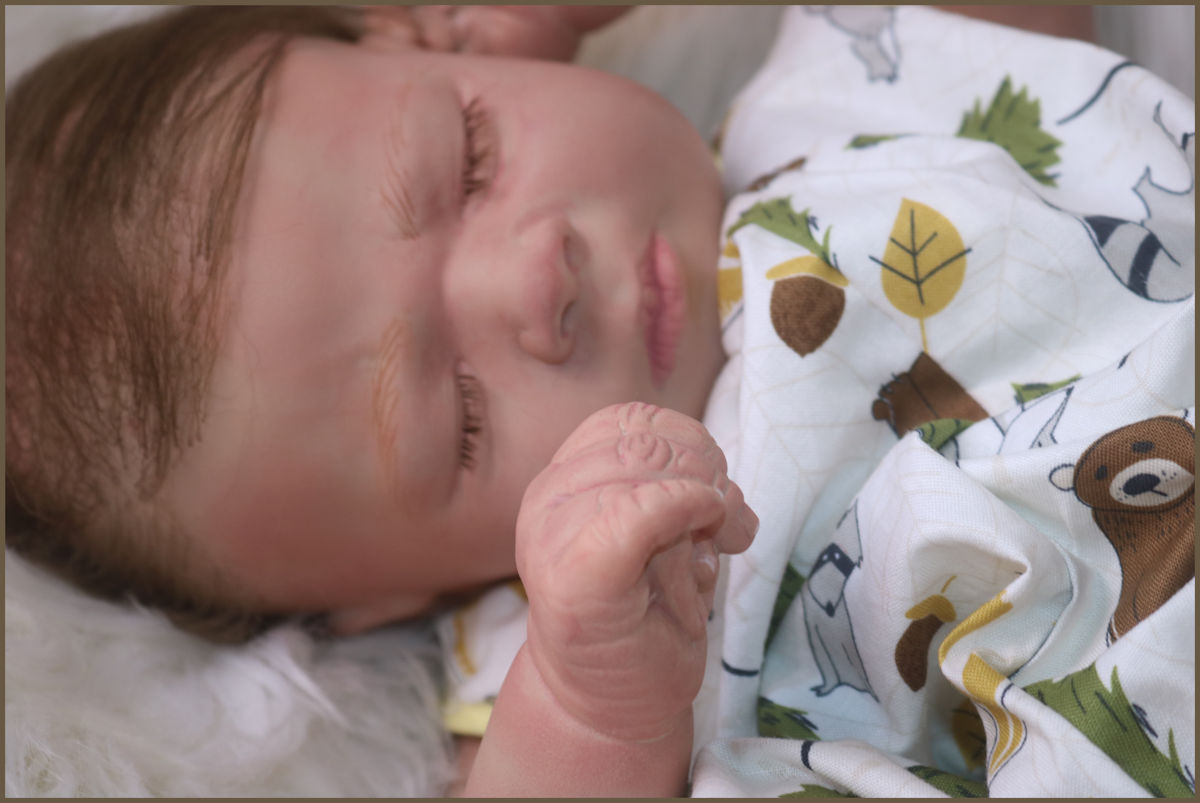 Matthew Alan ~Reborn "Mary Asleep" ~ 20 Inch Baby Boy - Image 5