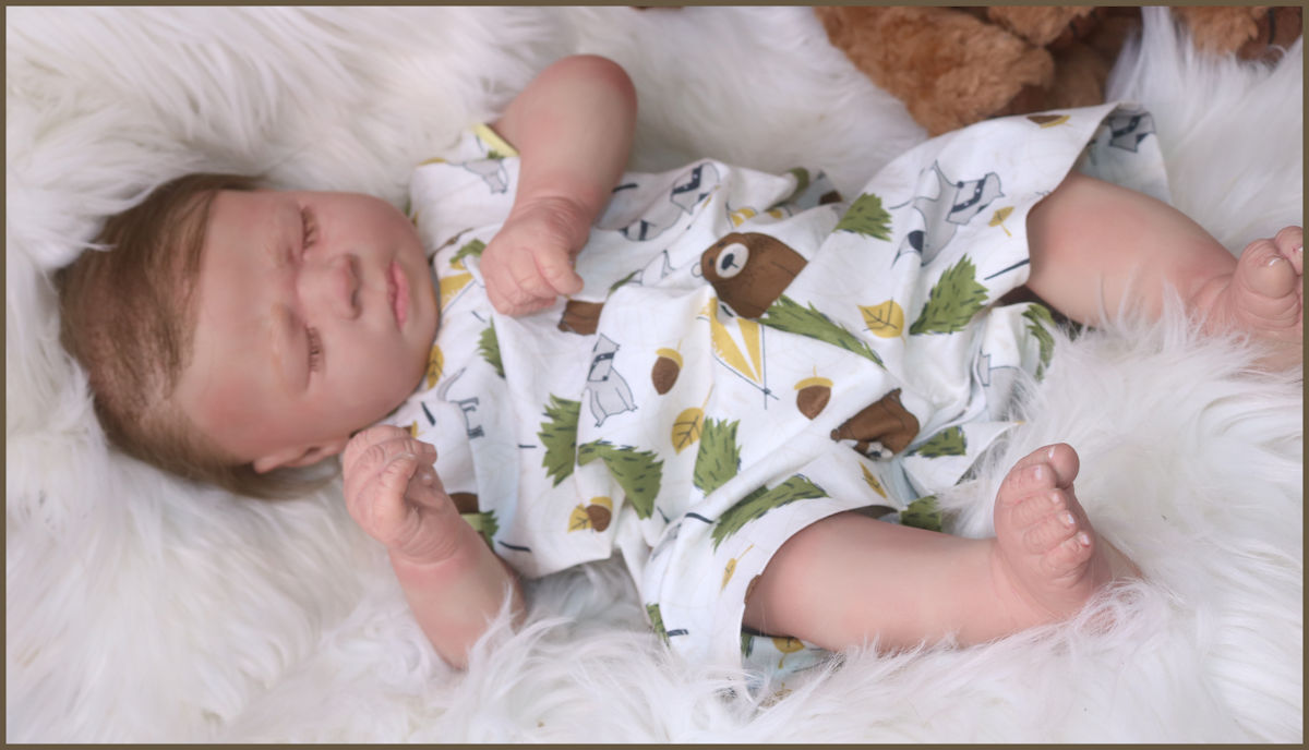 Matthew Alan ~Reborn "Mary Asleep" ~ 20 Inch Baby Boy - Image 6