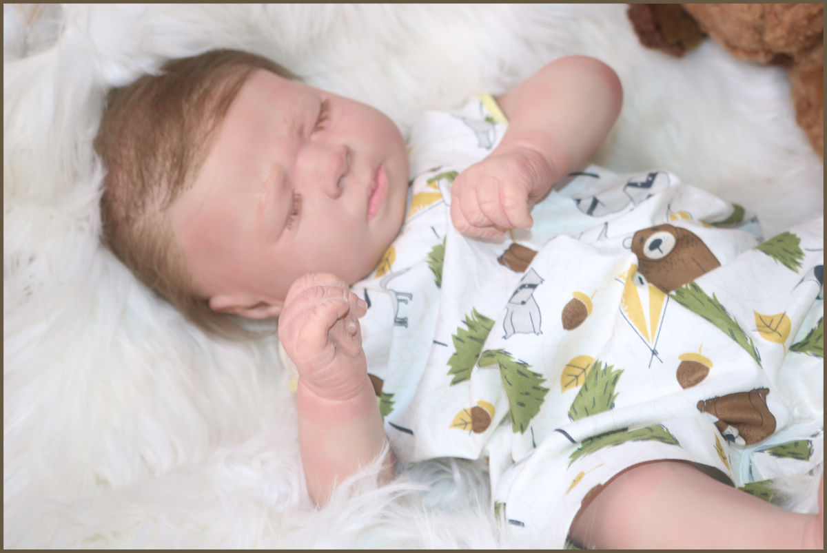 Matthew Alan ~Reborn "Mary Asleep" ~ 20 Inch Baby Boy - Image 7