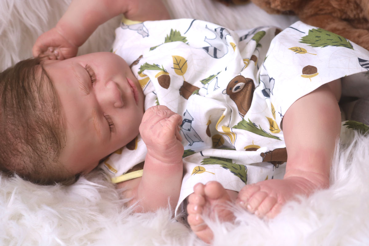 Matthew Alan ~Reborn "Mary Asleep" ~ 20 Inch Baby Boy - Image 9